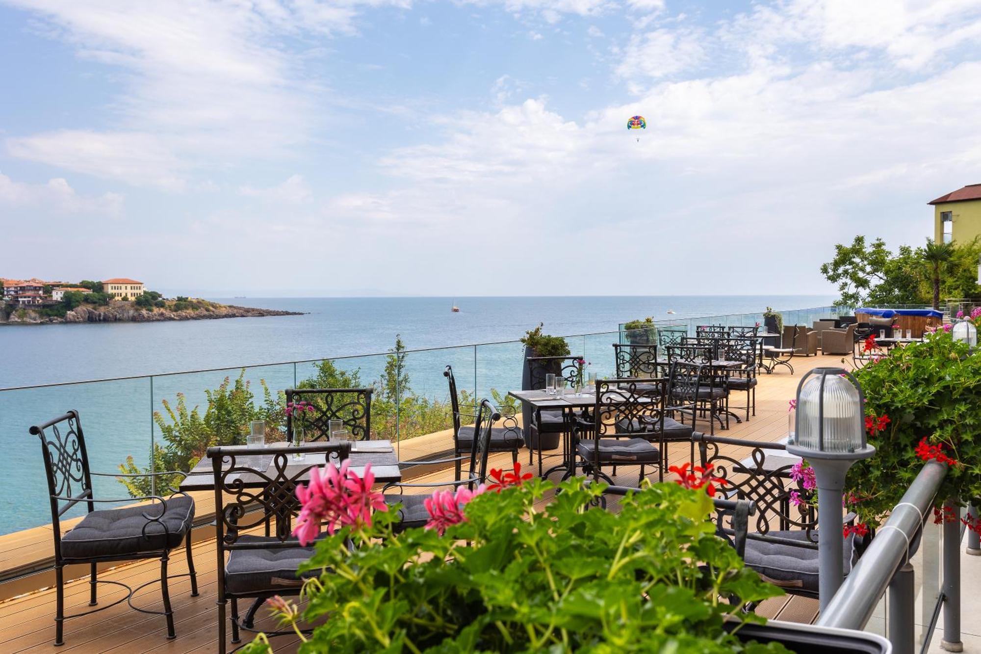 Hotel Coral Sozopol Esterno foto